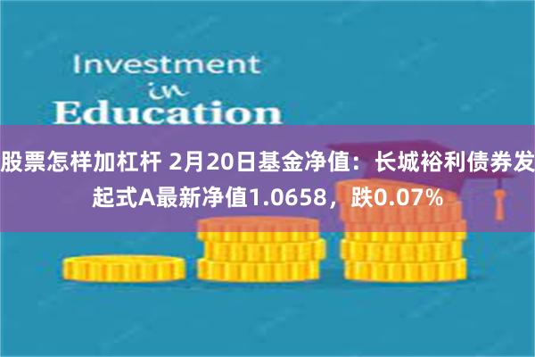 股票怎样加杠杆 2月20日基金净值：长城裕利债券发起式A最新净值1.0658，跌0.07%