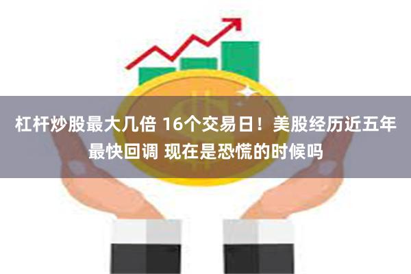 杠杆炒股最大几倍 16个交易日！美股经历近五年最快回调 现在是恐慌的时候吗