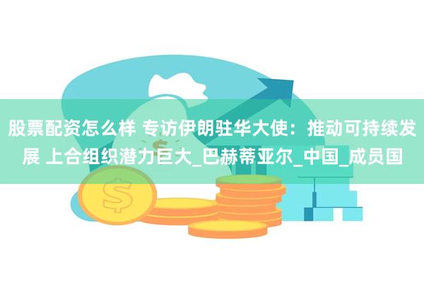股票配资怎么样 专访伊朗驻华大使：推动可持续发展 上合组织潜